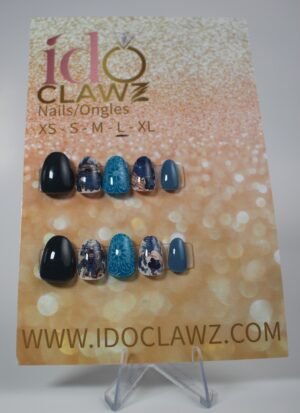 Blue Mesa Press On Nails