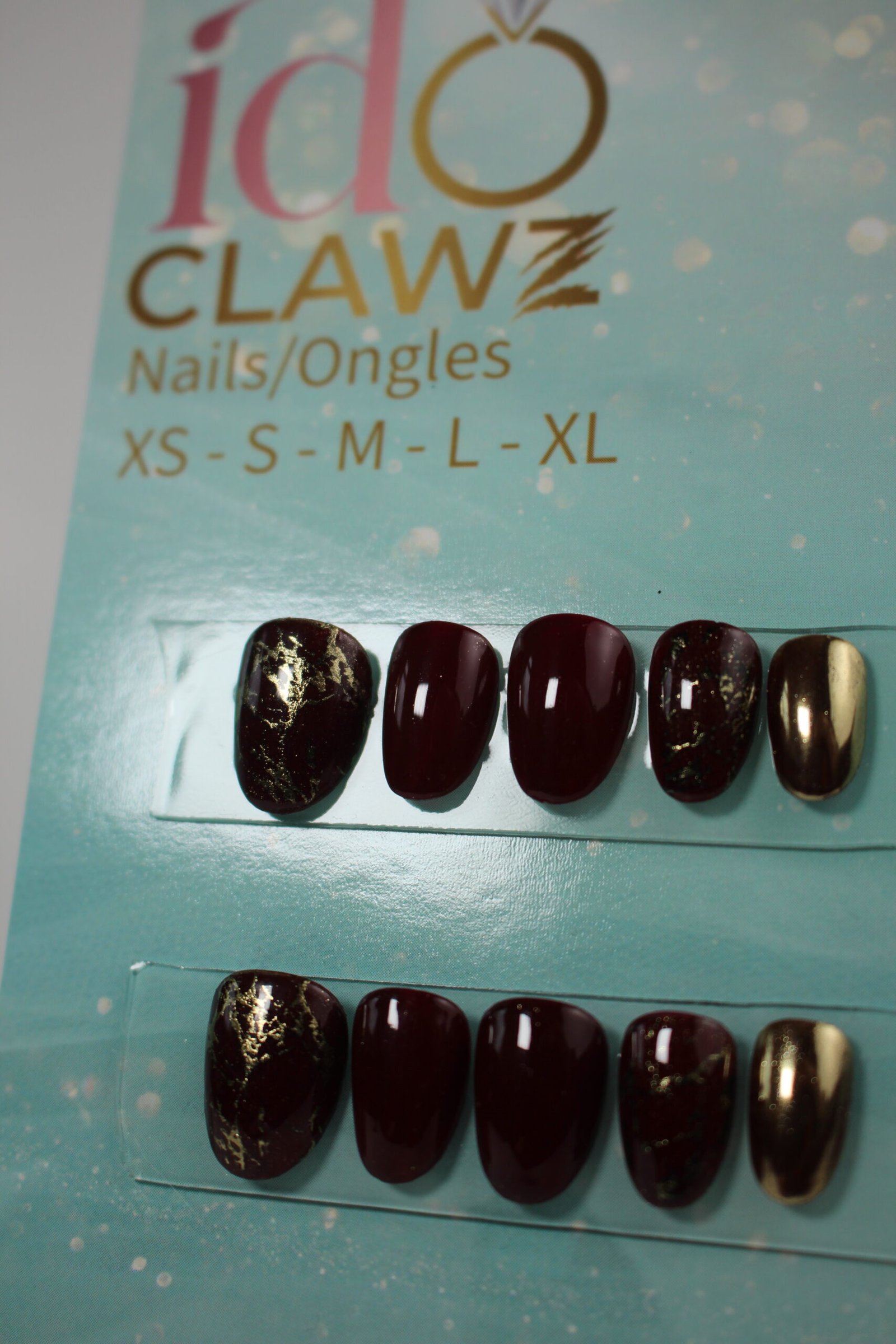 Bordeaux Soft Gel Press-On Nails – Designer Set