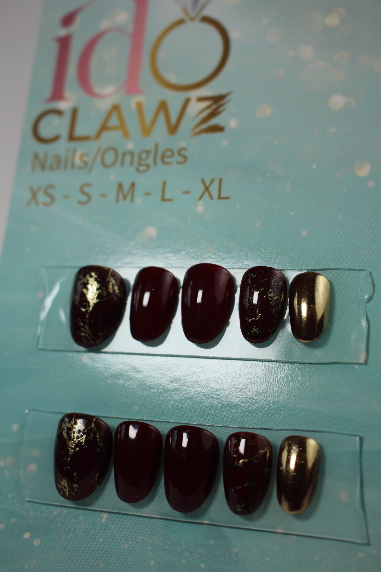 Bordeaux Soft Gel Press-On Nails – Designer Set