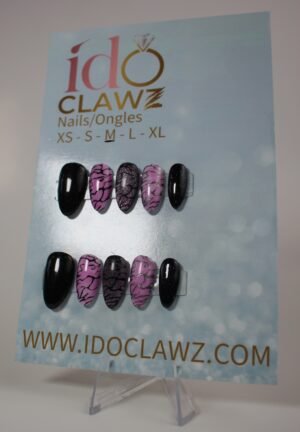 Pink Glam Press On Nails